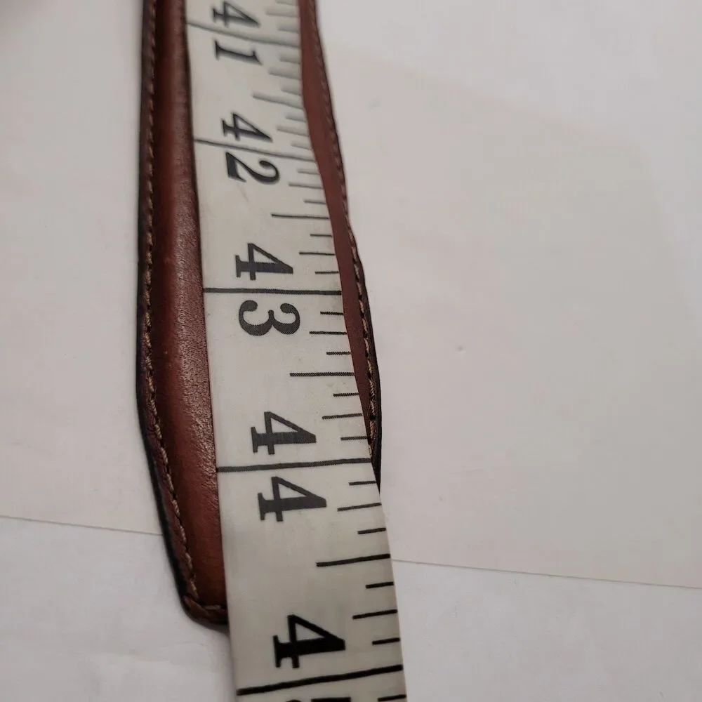 Tommy Hilfiger Mens Genuine Leather Belt Classic Casual Everyday Belt Sz 38